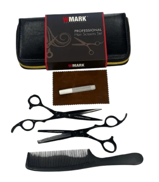 Set De Tijeras Para Corte De Cabello Original WMARK NG-002