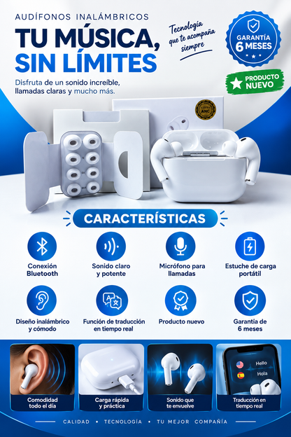 Audifonos Airpods Pro 3 ANC